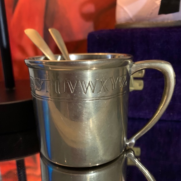 Vintage Brass baby Cup Set - Picture 2 of 3